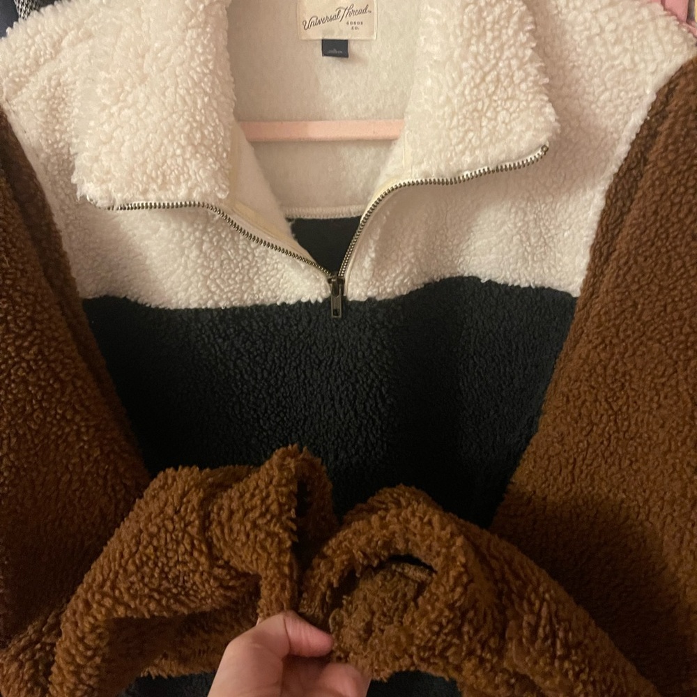 Warm fluffy sweater